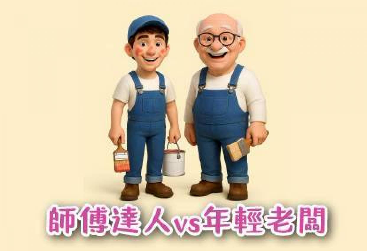 師傅達人vs年輕老闆